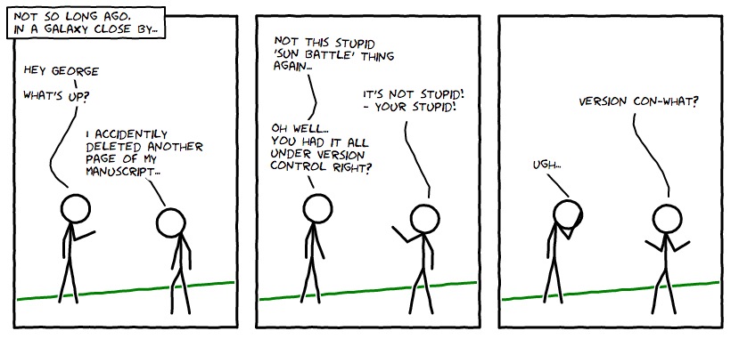 Version control XKCD style